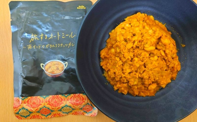 旅するオートミール:南インドのガラムココナッツカレー