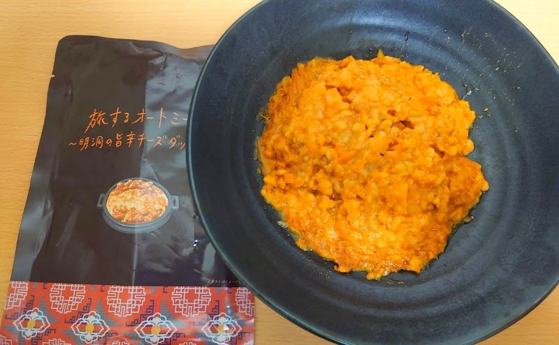旅するオートミール:明洞の旨辛チーズダッカルビ