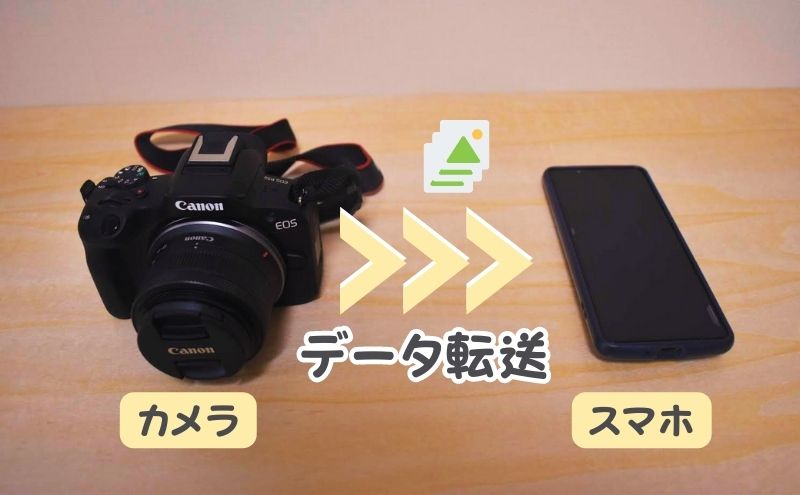 Canon EOS R50のメリット：スマホ連携