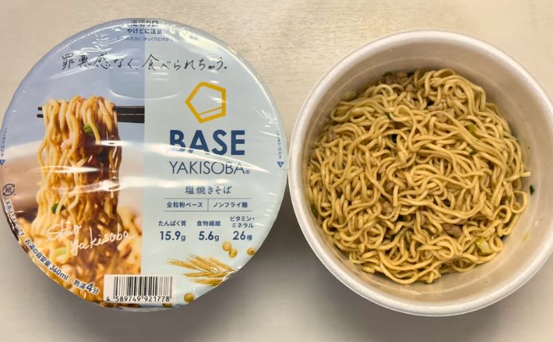 ベース 焼きそばのレビュー3:塩焼きそば