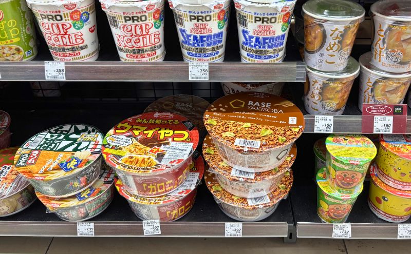 コンビニではベース焼きそばを購入できる店舗は限られる