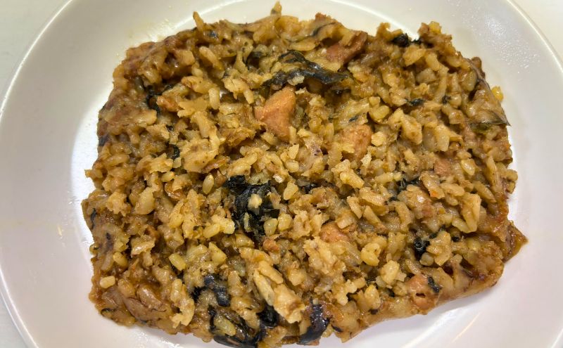 おにもちカレーリゾットのレビュー>開封・アップ