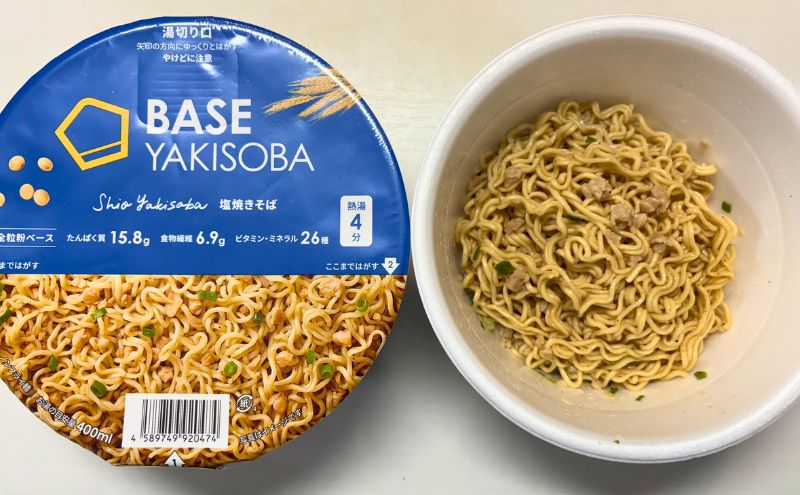 ベース焼きそば「塩焼きそば」の口コミ・評判