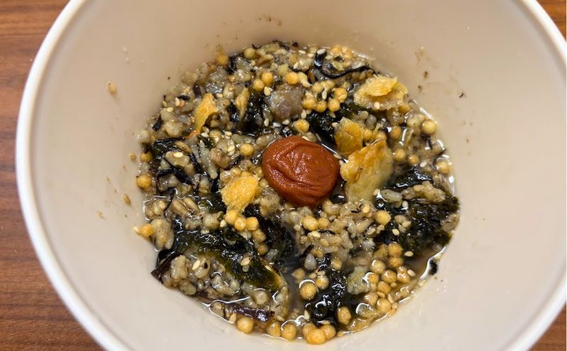 COCOMOGU: おすすめの食べ方とアレンジ方法>お茶漬け