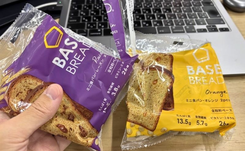 ベースブレッドのリアルな食生活の写真があるか