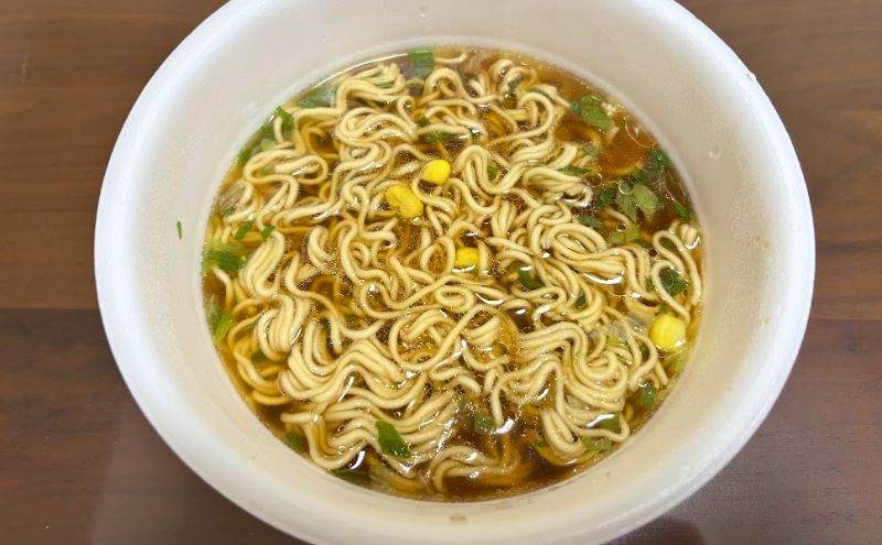 ベースラーメンの調理方法:完成