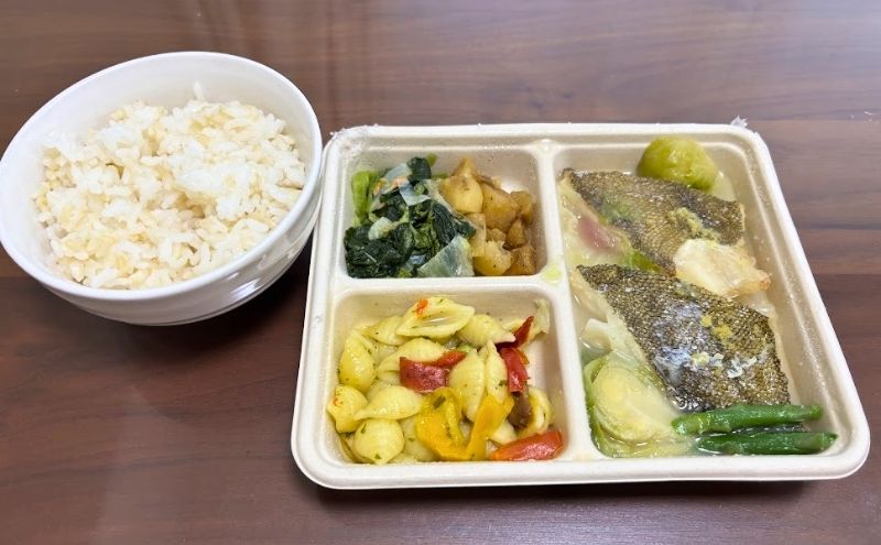 白身魚のオーブン焼き アンチョビバターソース