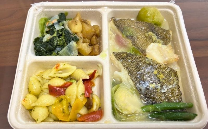 デリピックス>白身魚のオーブン焼き アンチョビバターソース:全体