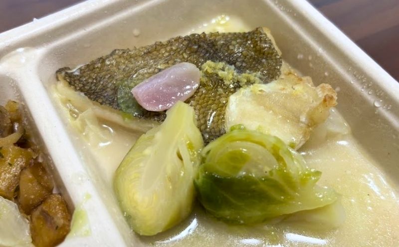 デリピックス>白身魚のオーブン焼き アンチョビバターソース:副菜