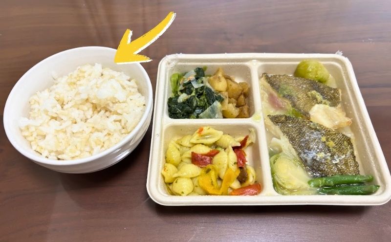 デリピックスのデメリット>別途ご飯が必要