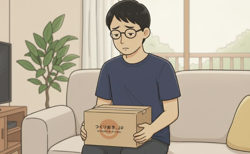 つくりおき.jpの注意点(デメリット)