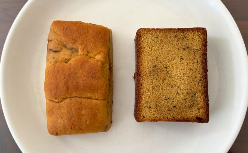 ベースブレッドシナモンとサイズを比較＞開封