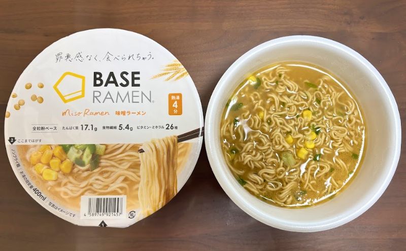 時短と手軽さ優先ならベースラーメン