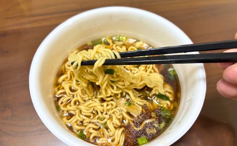 ベース焼きそばとベースラーメンの満足度(腹持ち)