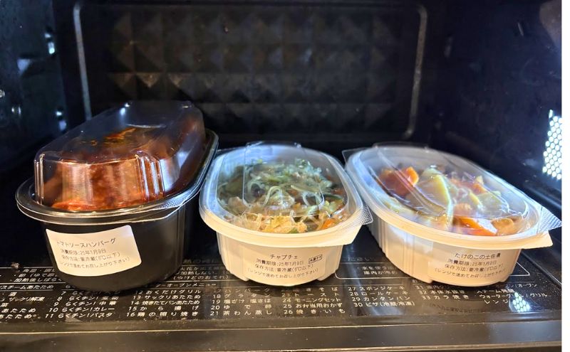 つくりおき.jpならレンチンで料理が完成