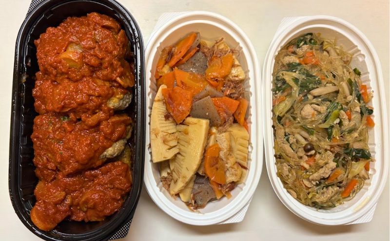 つくりおき.jpのメニュー一例