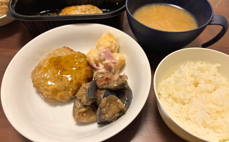 つくりおき.jpならレンジ後に取り分けるだけ