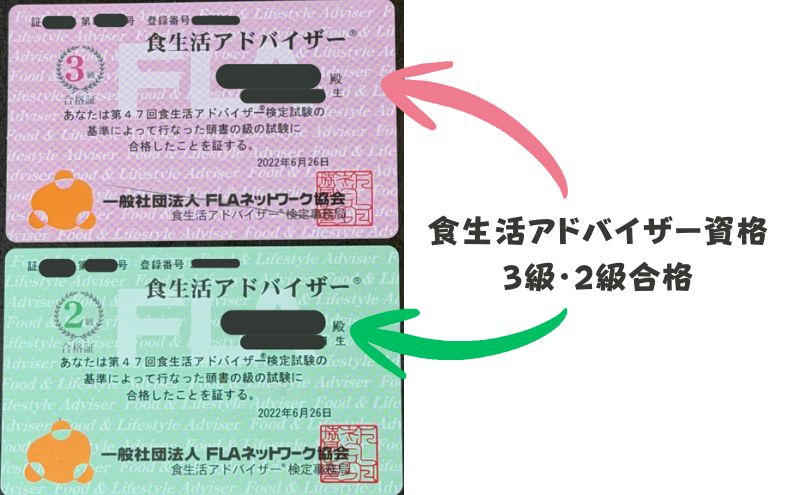食生活アドバイザーの資格