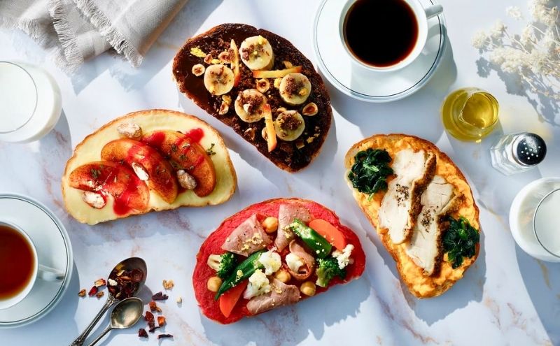 デリピックスの冷凍オープンサンド