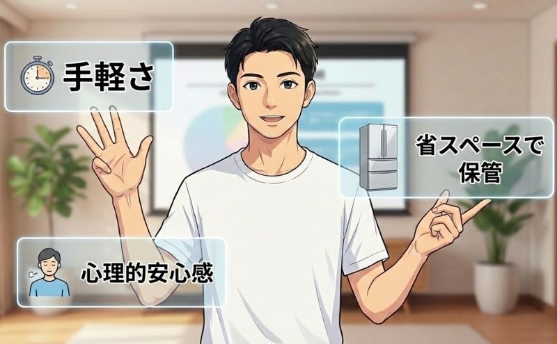 ライフミールを使って感じたメリット3つ