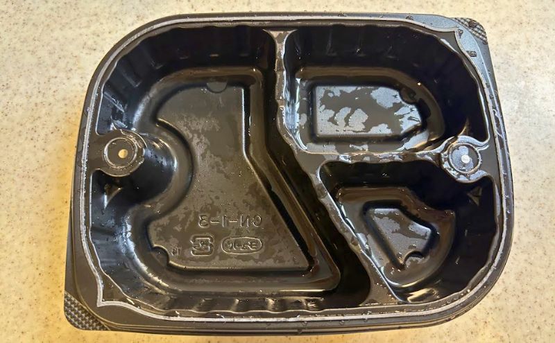 わんまいる美食弁当は後片付けも簡単