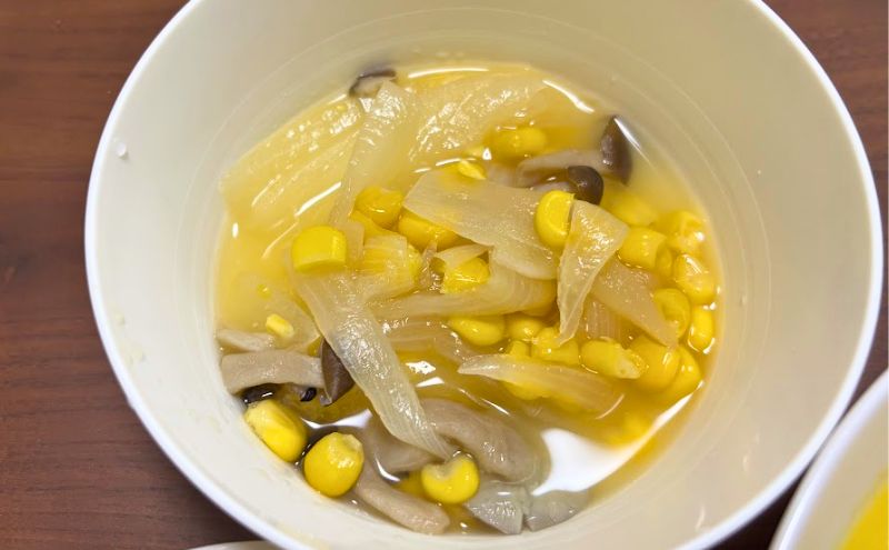 わんまいる健幸ディナー>4食目:桜島鶏のパンプキンチャウダー:スープ