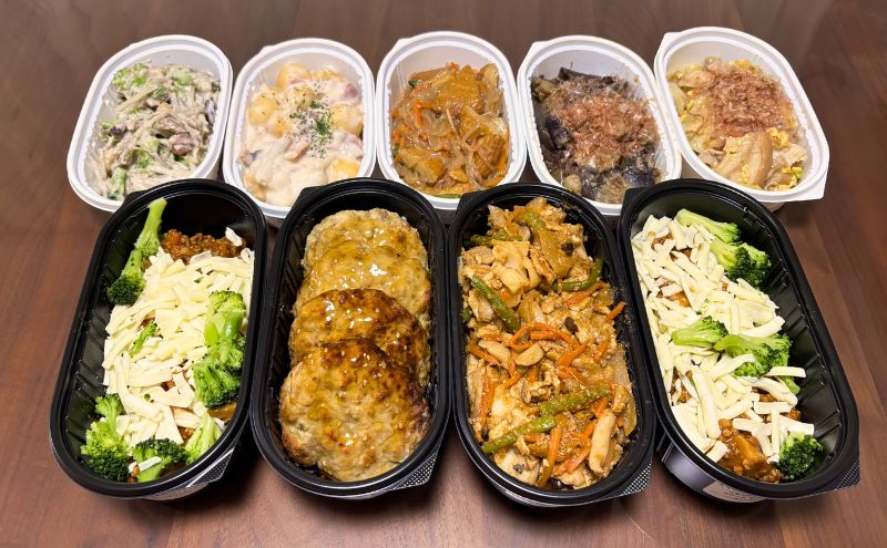 ツクリオ(旧つくりおき.jp)週3食プラン4人前で実際に届いた量