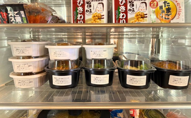 ツクリオの宅配惣菜メニュー例