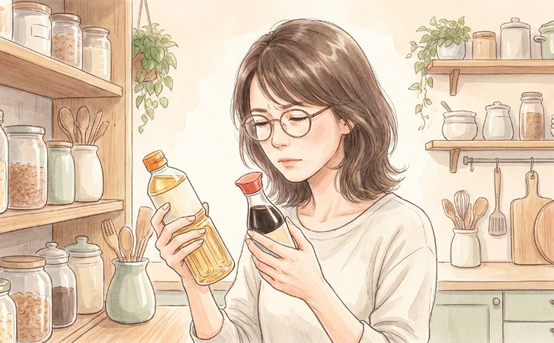 添加物が気になり宅食より自炊を選ぶ、こだわりの調味料