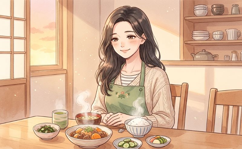 つわり産後のしんどい時期に宅食に救われ温かい食事にほっとする専業主婦
