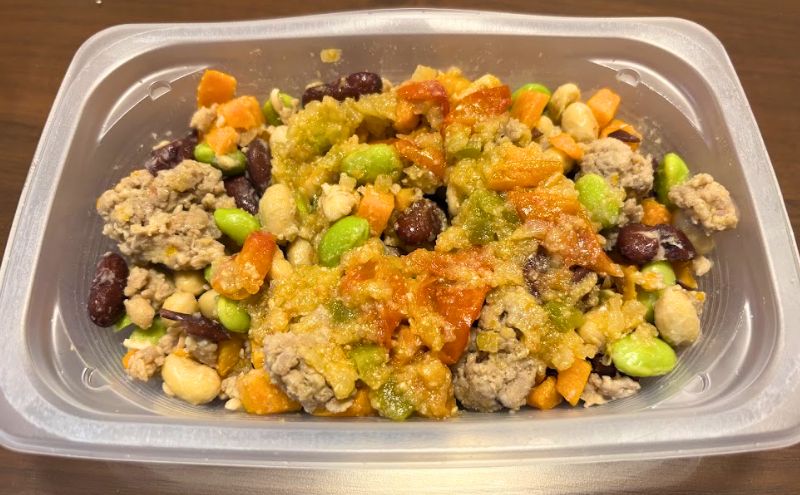 シェフの無添つくりおき:辛くないトマトと豆のサルササラダ(副菜)