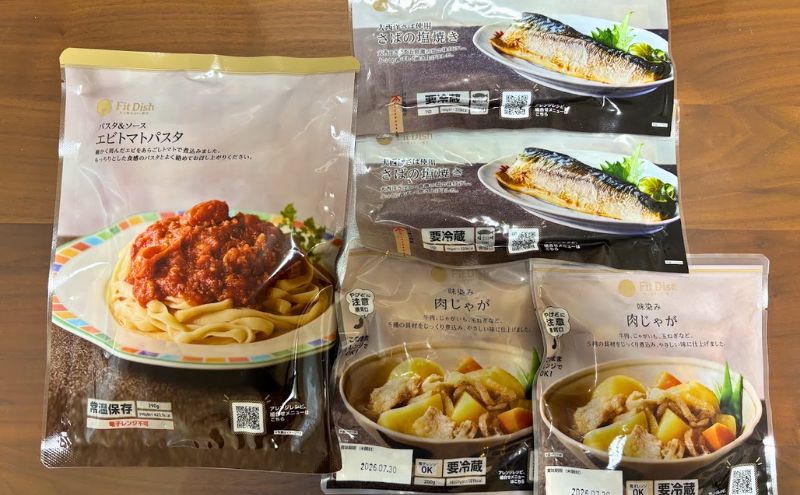 小分けパウチであと1品を出しやすい