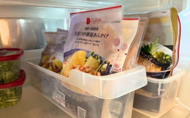 冷蔵で1か月持ち、冷凍庫を圧迫しない