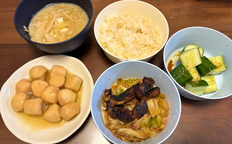 フィットディッシュのさといもの煮物の中身