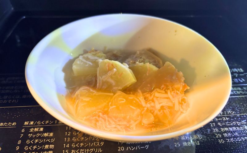 全体的にやさしい味付け