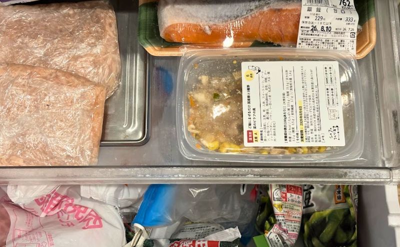 シェフの無添つくりおき:食べきれない分は冷凍保存